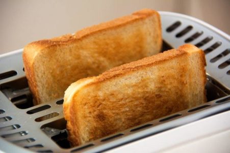 toast toaster food white bread