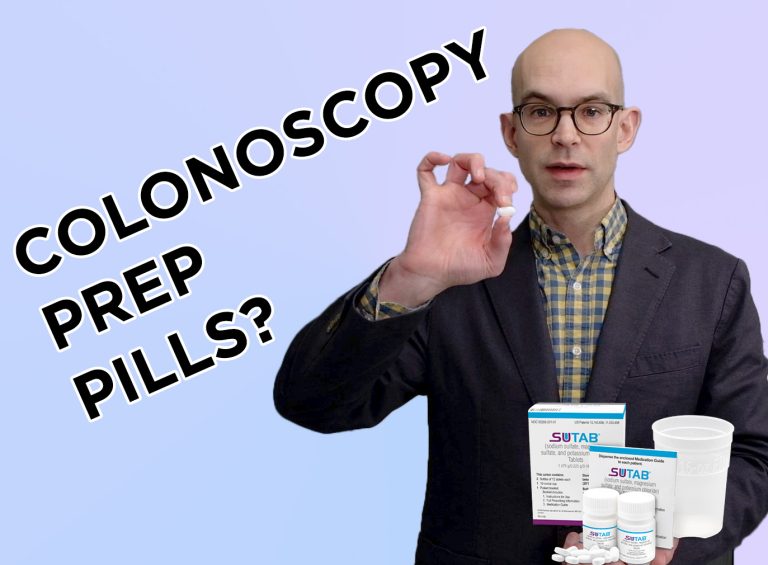 VIDEO Colonoscopy prep with pills only! All about Sutab! Precision